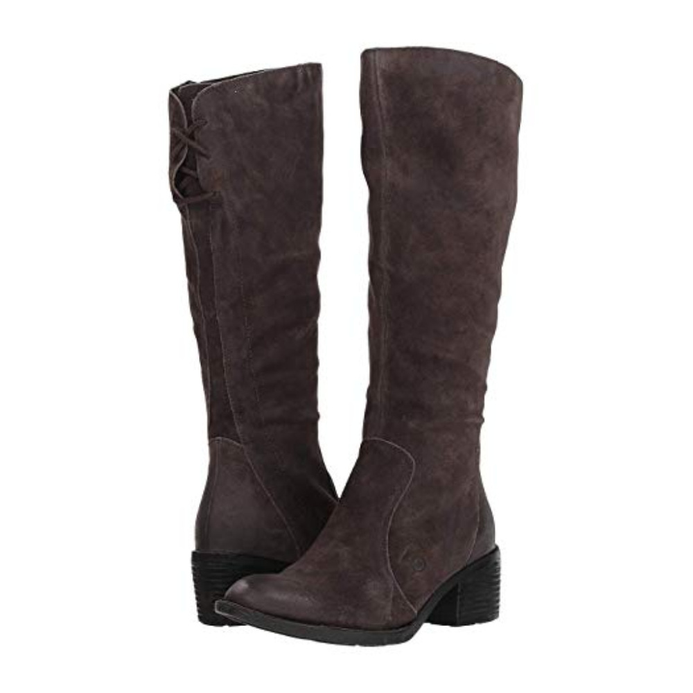 Born Felicia Distressed Suede Knee-High Boot